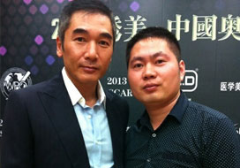 广州恒行5与明星合影