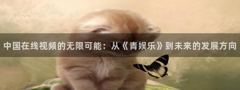 恒行5官网体验k88v典cc：中国在线视频的无限可能：从《青娱乐》到未来的发展方向