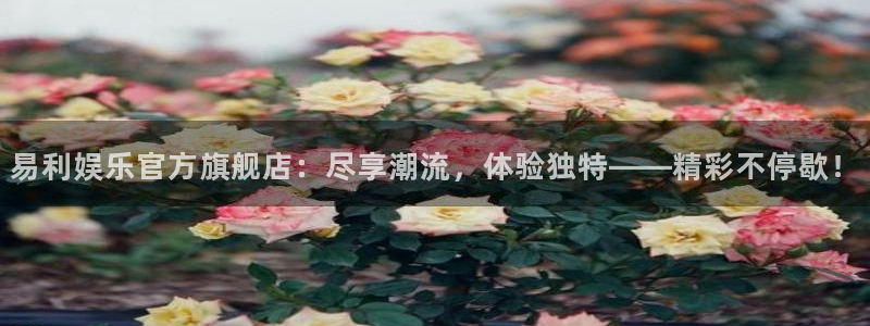 恒行5：易利娱乐官方旗舰店：尽享潮流，体验独特——精彩不停歇！